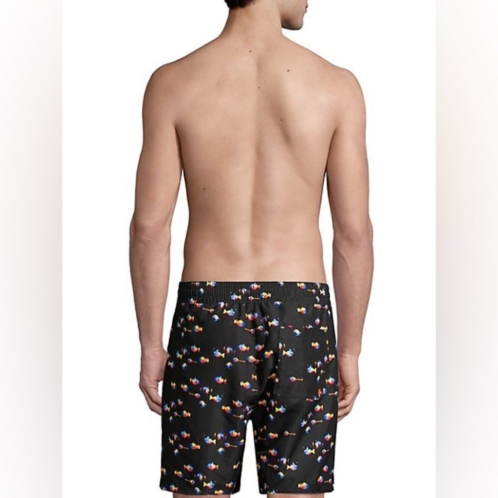 Robert Graham Fish Tank Swim Trunks Size 38